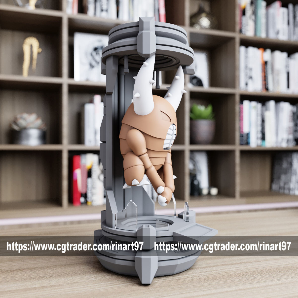 Pinsir in the lab from pokemon 3D print model_2