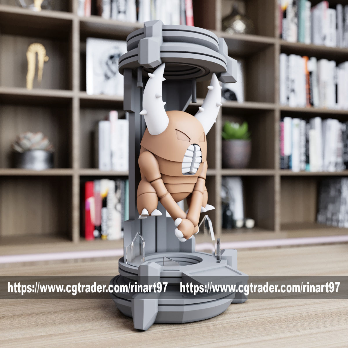 Pinsir in the lab from pokemon 3D print model_1
