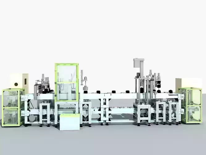 Industrial Equipment 4-Plastic Sealing Assembly Production 