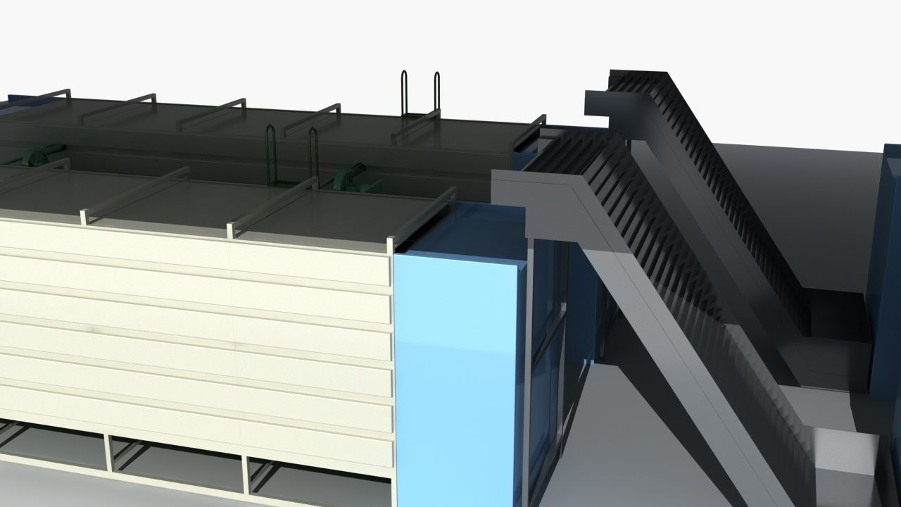 Industrial Equipment 5-Tea Assembly Production Line 3D model_8