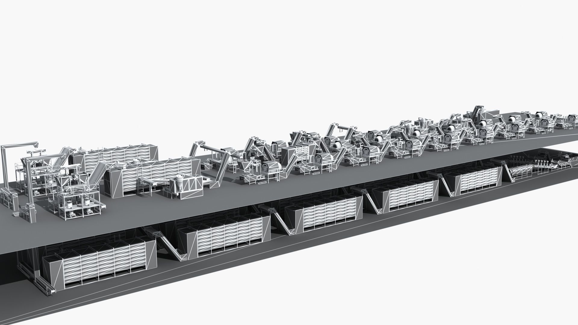 Industrial Equipment 5-Tea Assembly Production Line 3D model_14