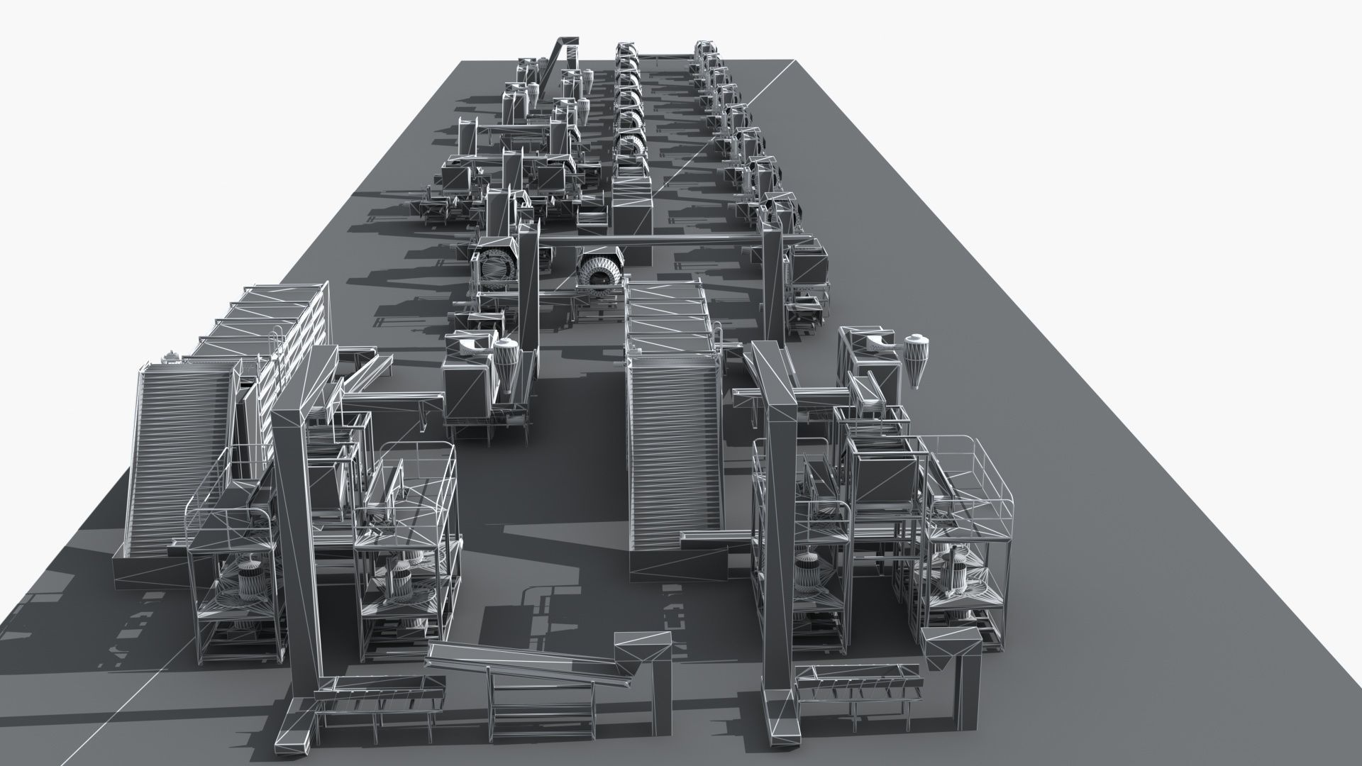Industrial Equipment 5-Tea Assembly Production Line 3D model_15