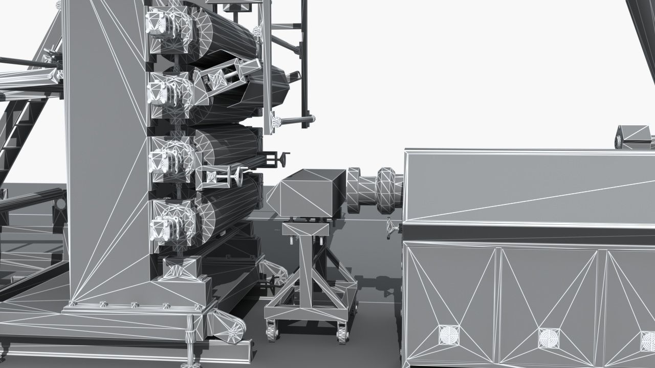 Industrial Equipment 6-Floor Production Line 3D model_18