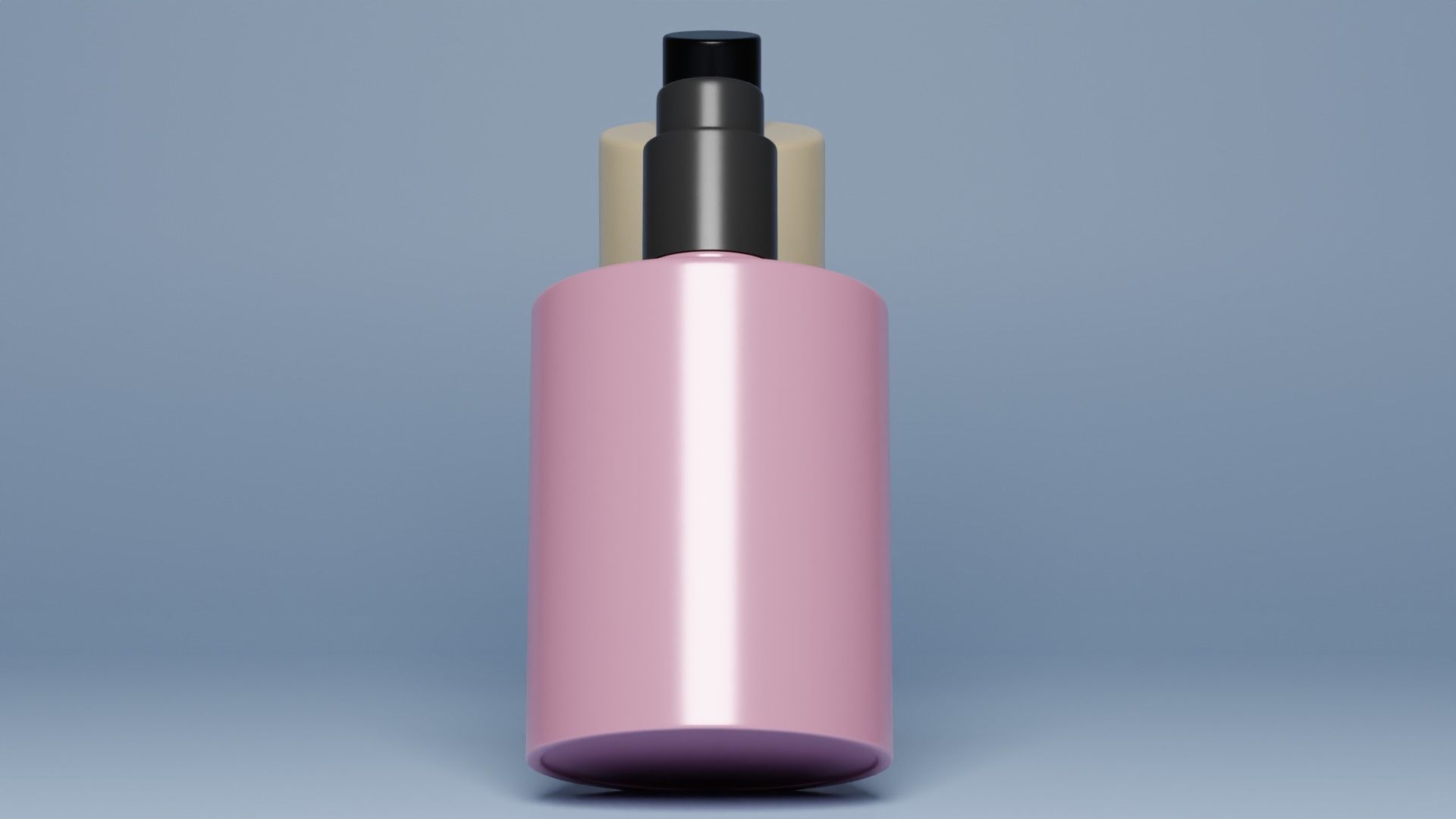 Cosmetics Bottles 3D model_4
