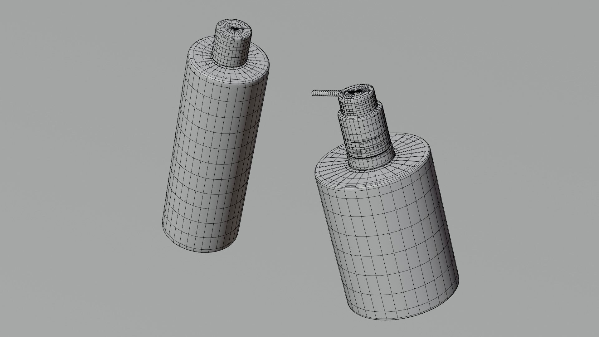 Cosmetics Bottles 3D model_8