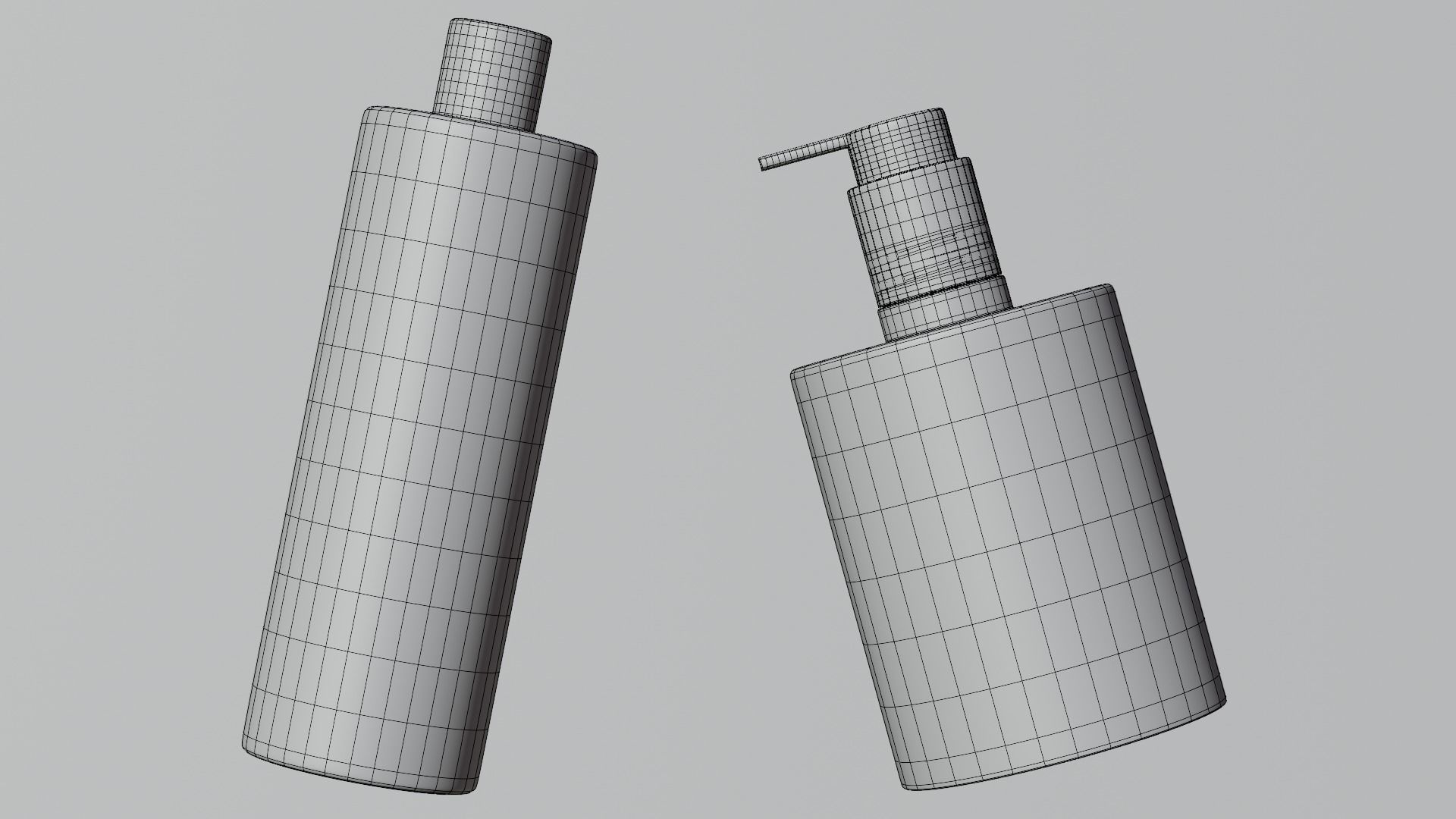 Cosmetics Bottles 3D model_6