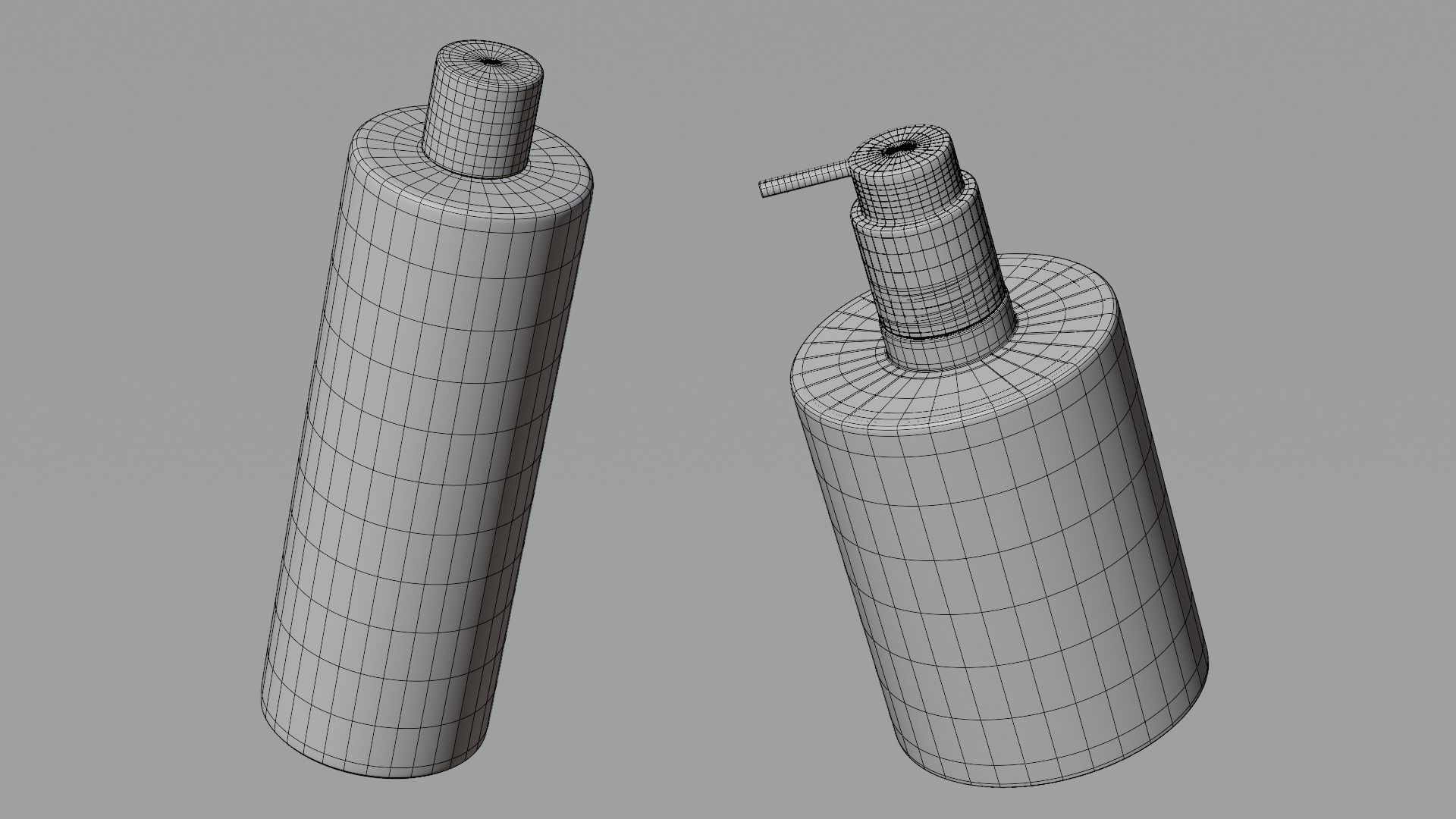 Cosmetics Bottles 3D model_7