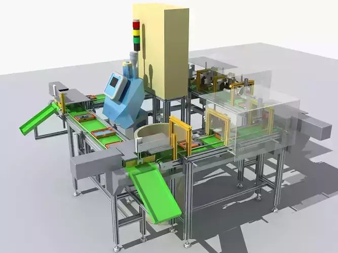 Industrial Equipment 7-Automatic Production Line 