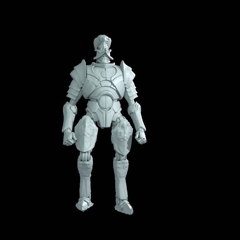 STEEL WATCHER BALDURS GATE III 3D PRINTABLE FIGURINE 3D model 3D printable CGTrader