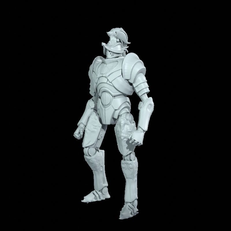 STEEL WATCHER BALDURS GATE III 3D PRINTABLE FIGURINE 3D model 3D printable CGTrader