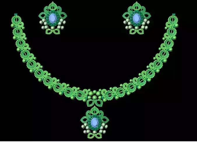 Plane Set Fashion Jewelry Set 