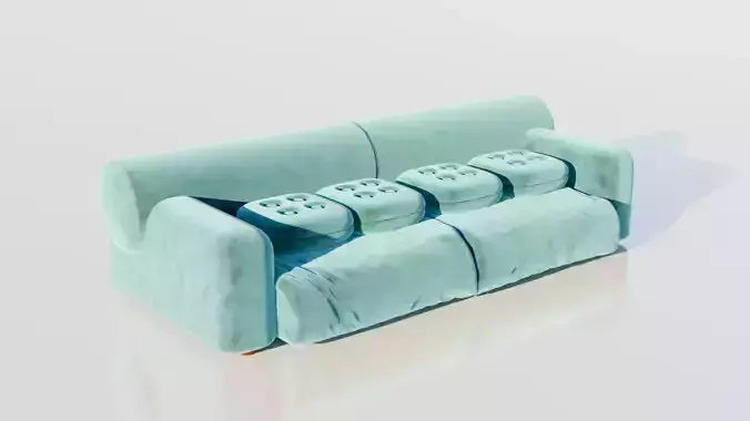sofa blue 