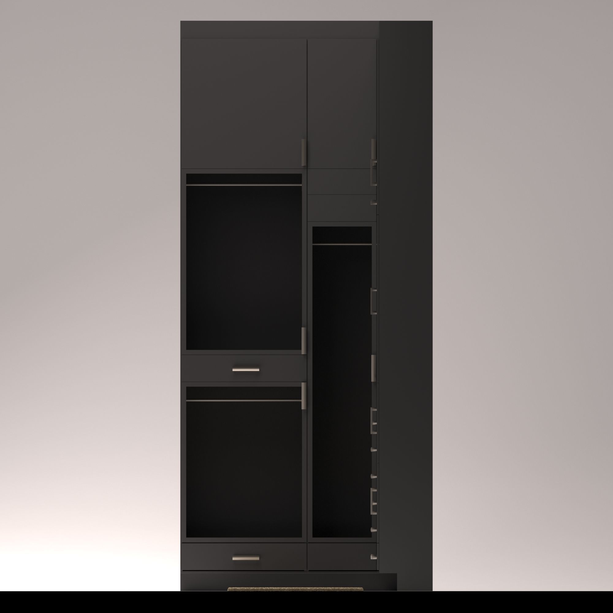 dressing room caninet 3D model_5