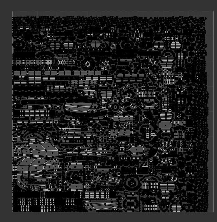 Sci-Fi Power Generator - box2 Low-poly 3D model_10