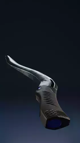 Sci-Fi Sword Low-poly 3D model