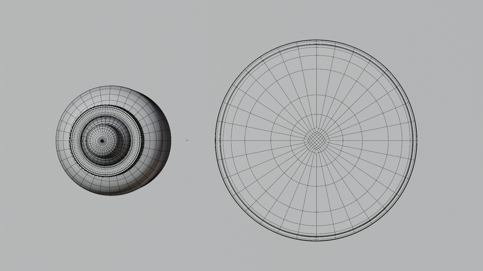 Dropper bottle and Cosmetic jar 3D model_9