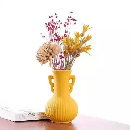 taffy Flower Vase 3D print model