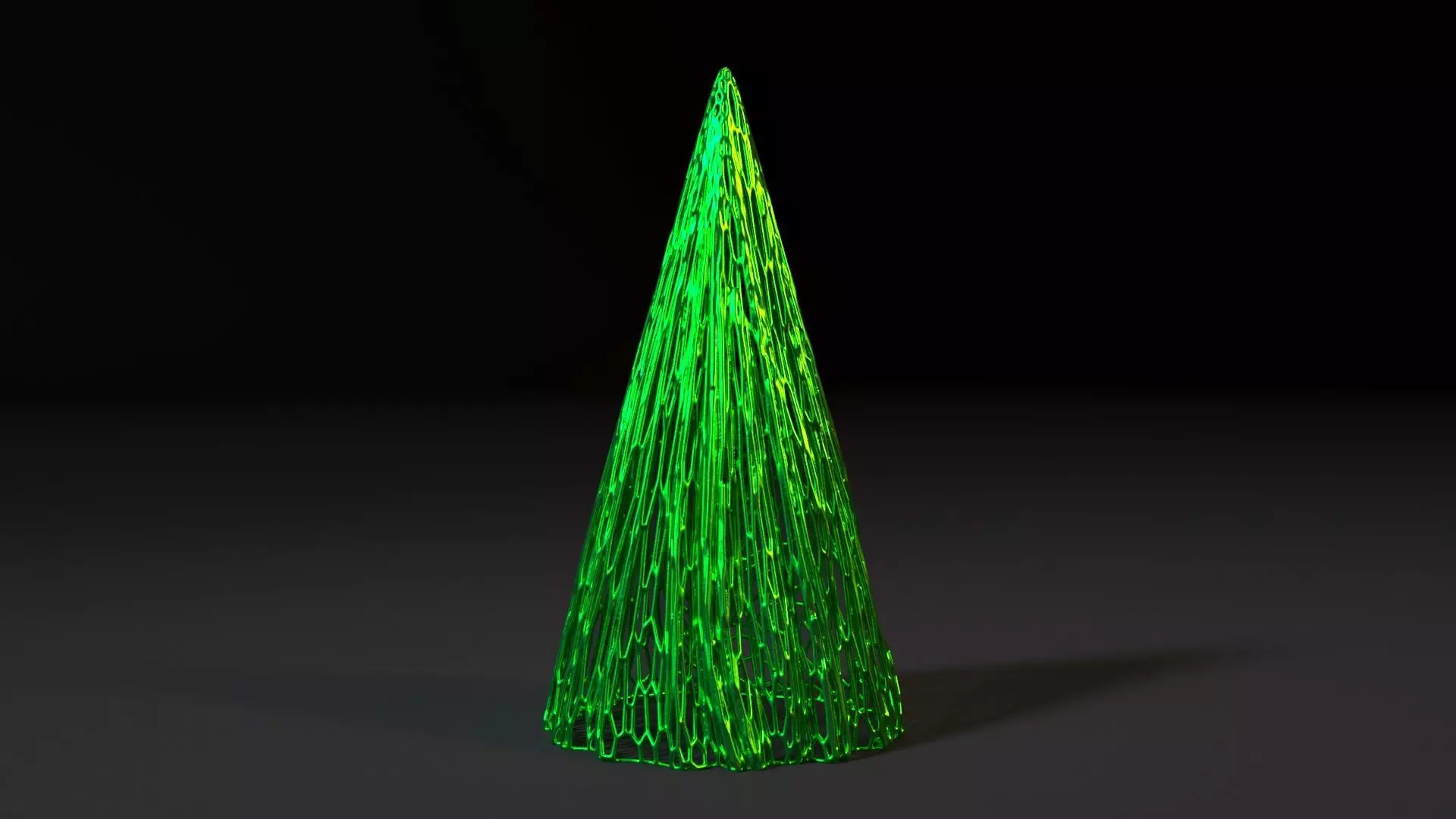 Christmas tree 3D print model_0