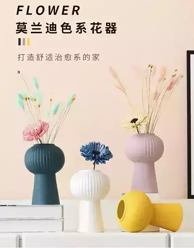 TAFFY 1 FLOWER VASE 3D print model