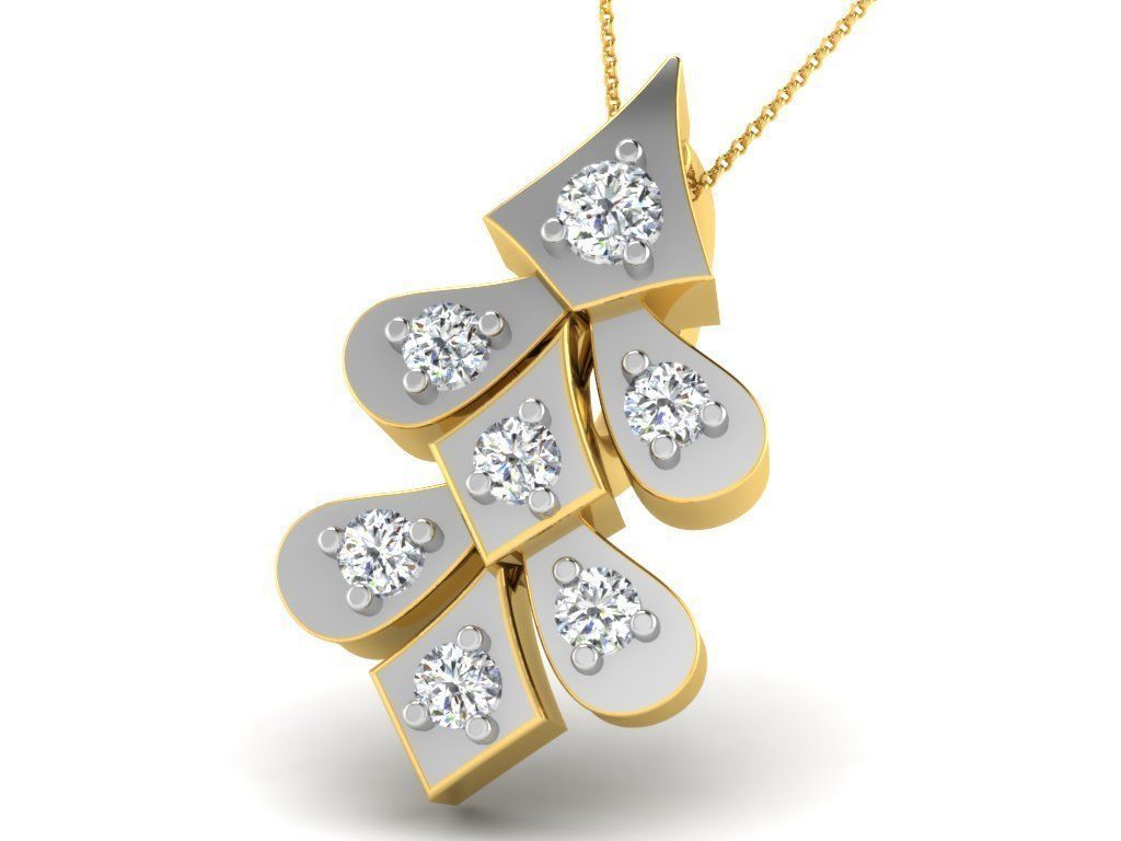 Collection 40 plus glamours model of pendant 3D print model_12