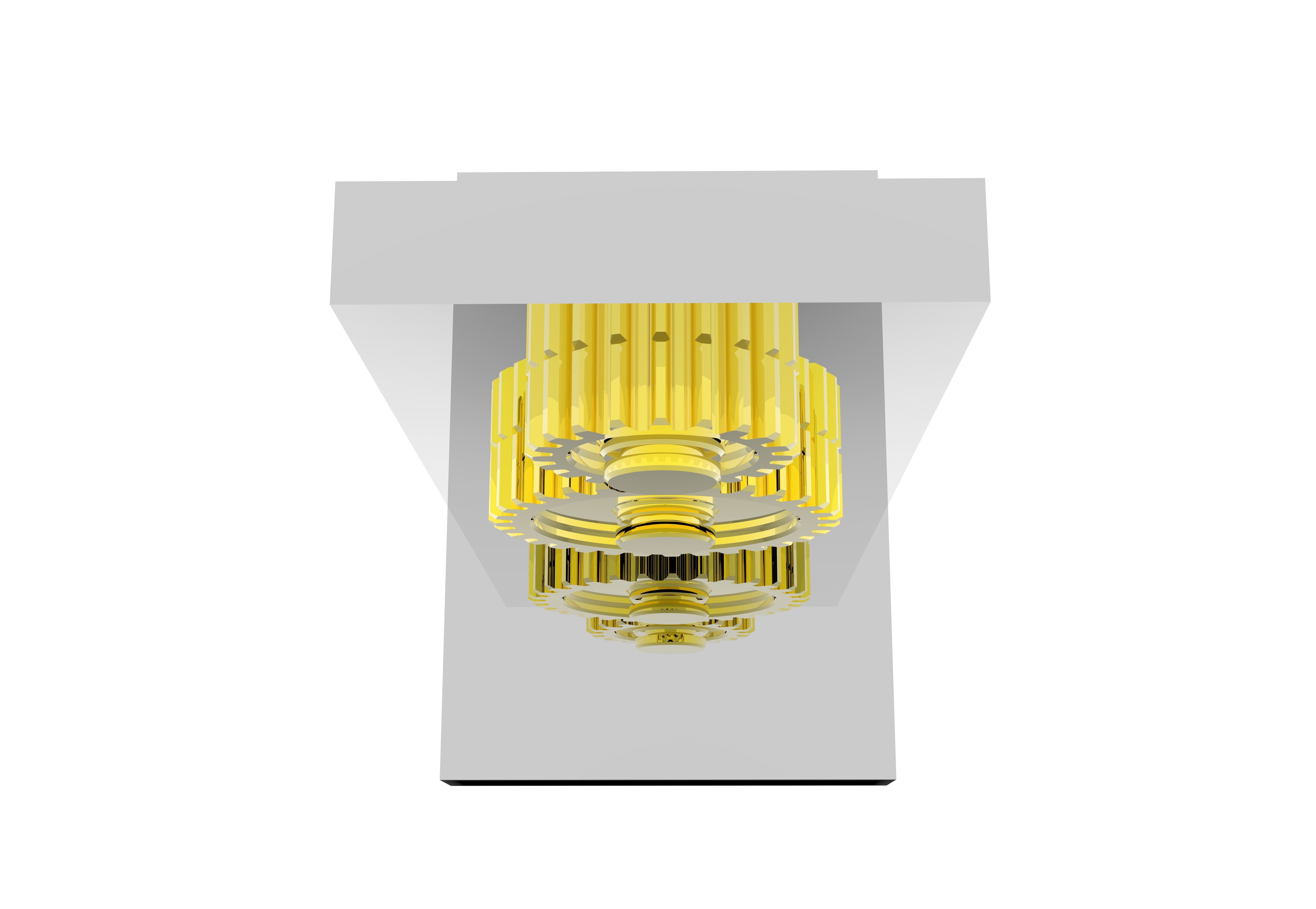 GEAR AND PINION 3D model_1