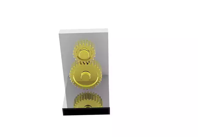 GEAR AND PINION 3D model