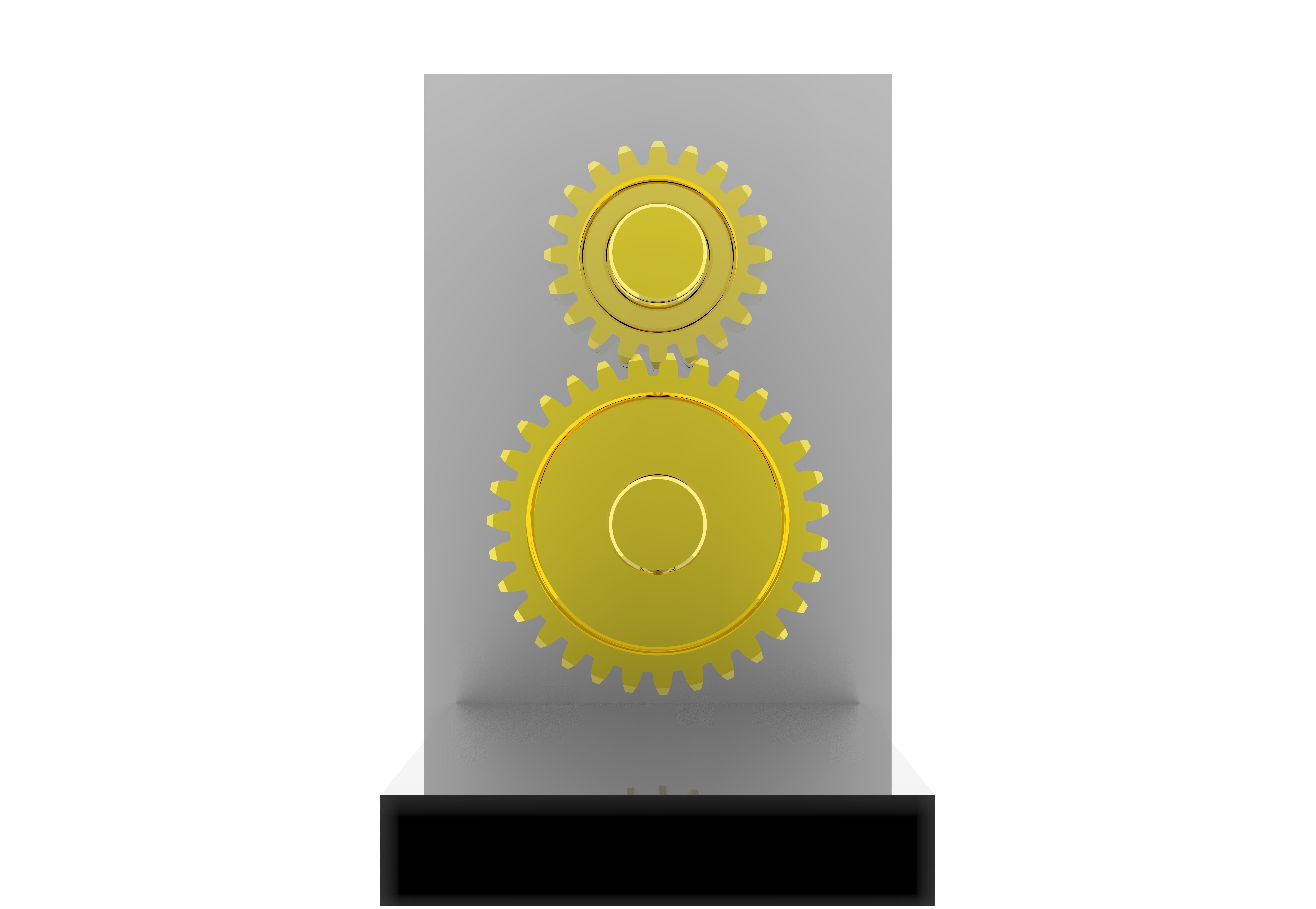 GEAR AND PINION 3D model_3