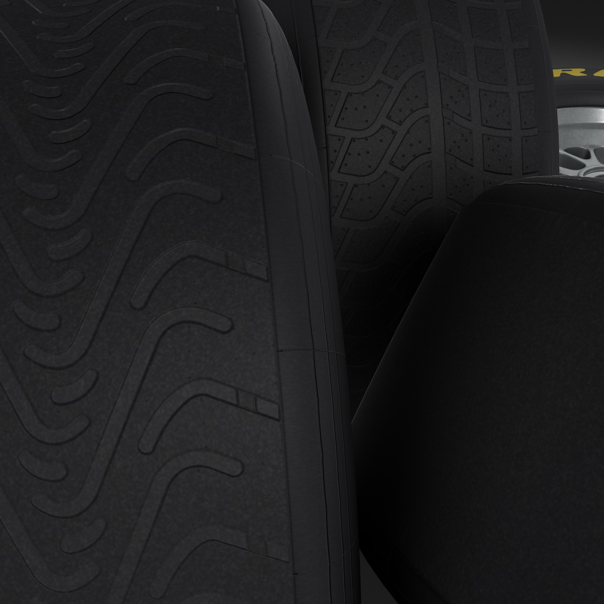 F1 tire collection 3D model_6
