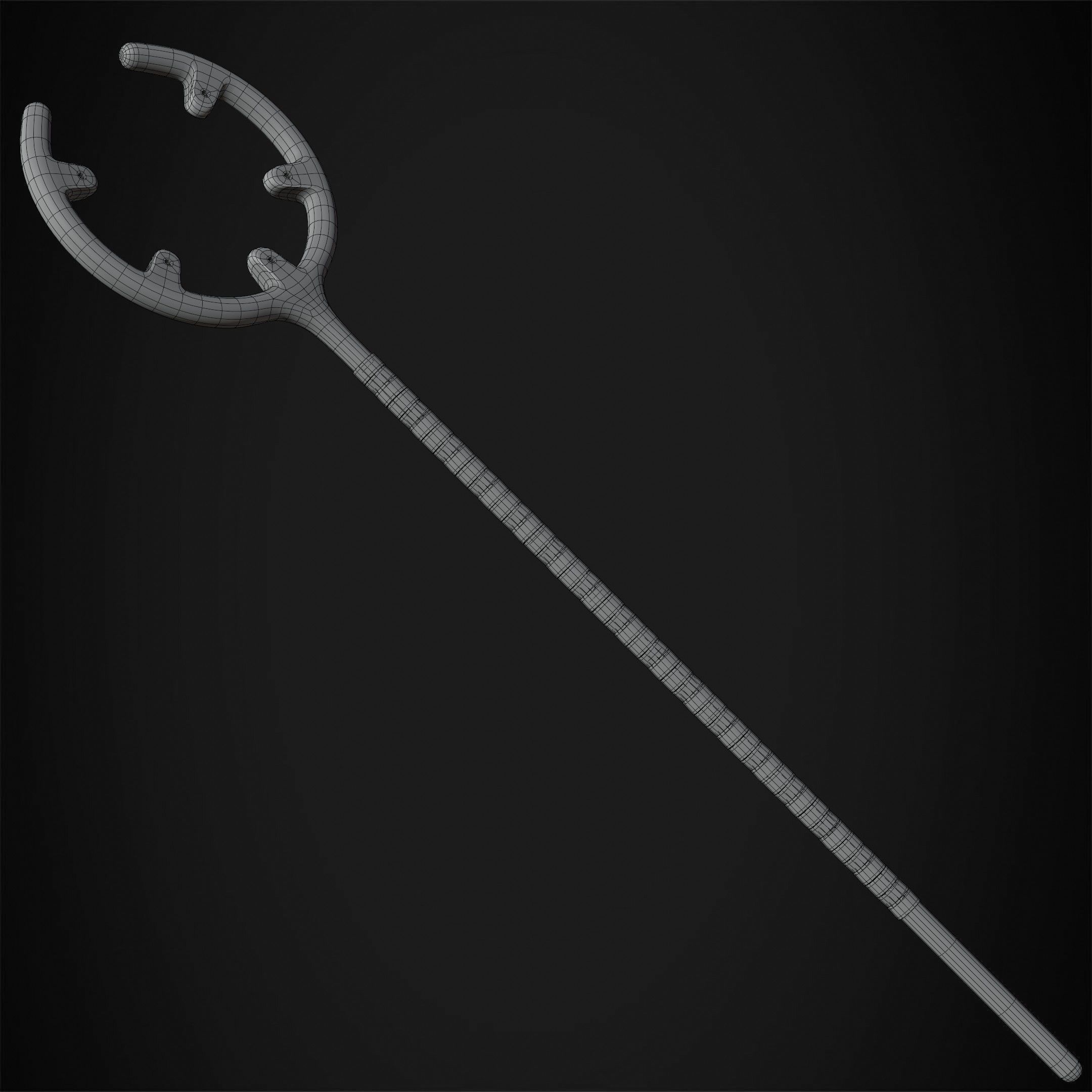 One Piece Usopp Kabuto Slingshot for Cosplay 3D print model_21