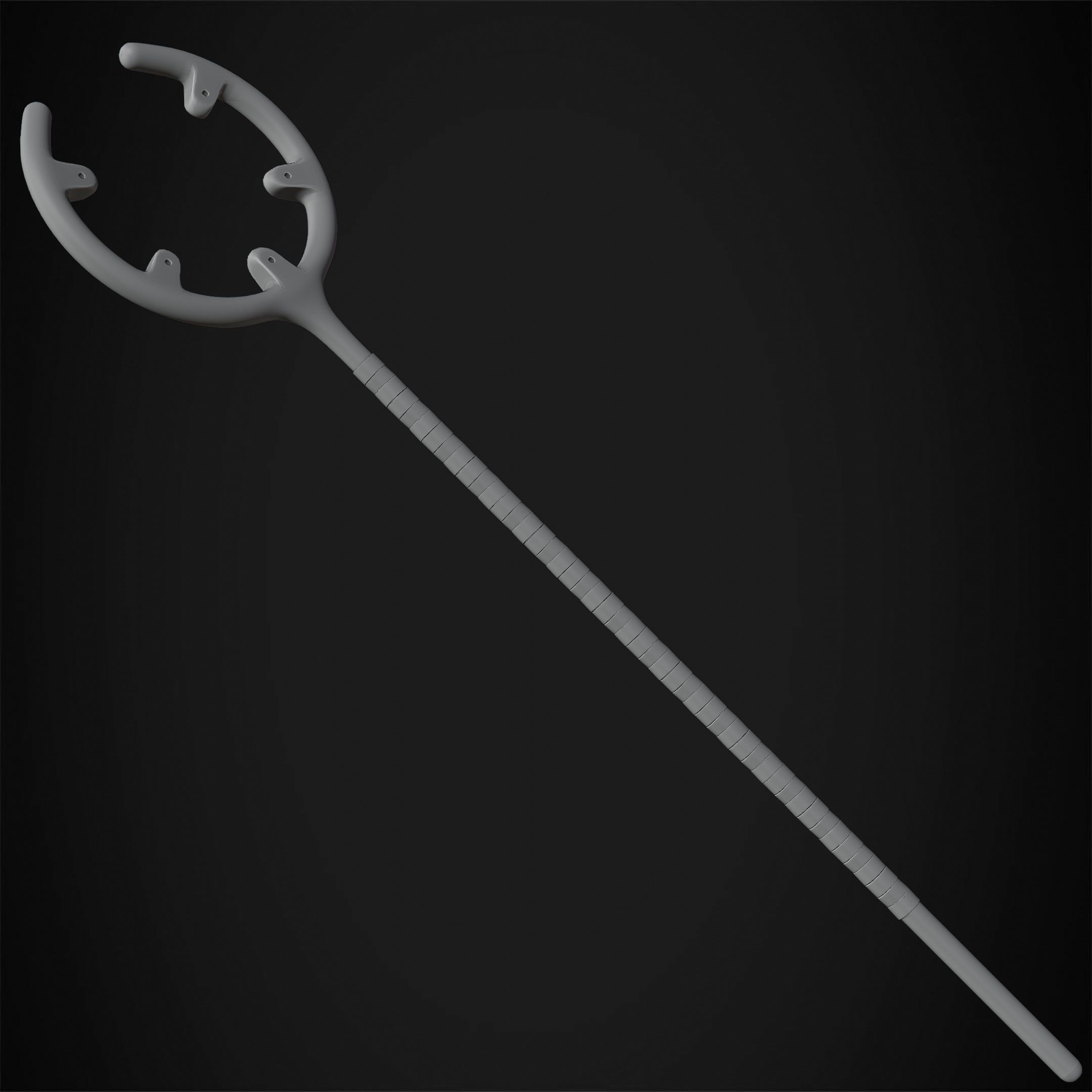 One Piece Usopp Kabuto Slingshot for Cosplay 3D print model_20