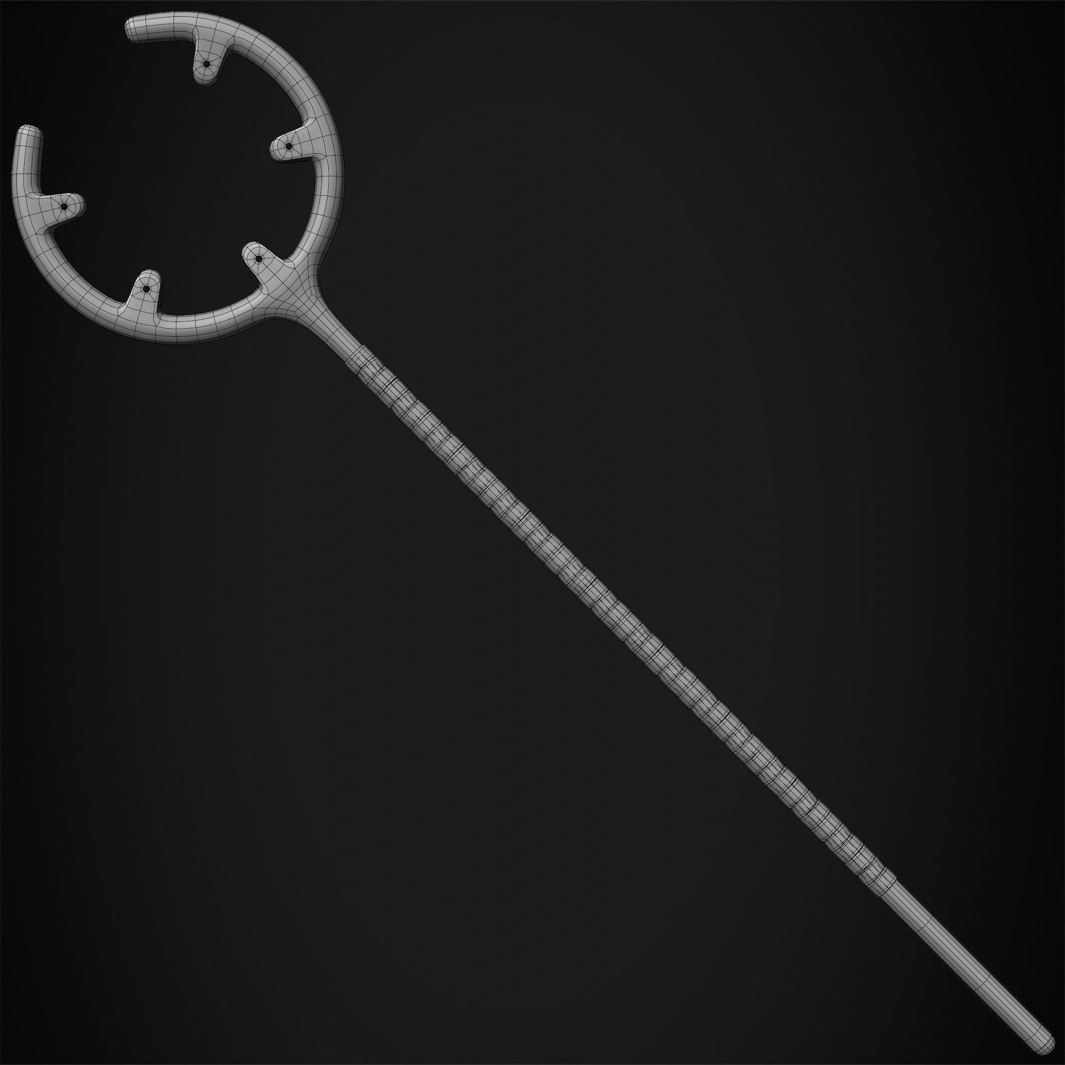 One Piece Usopp Kabuto Slingshot for Cosplay 3D print model_15