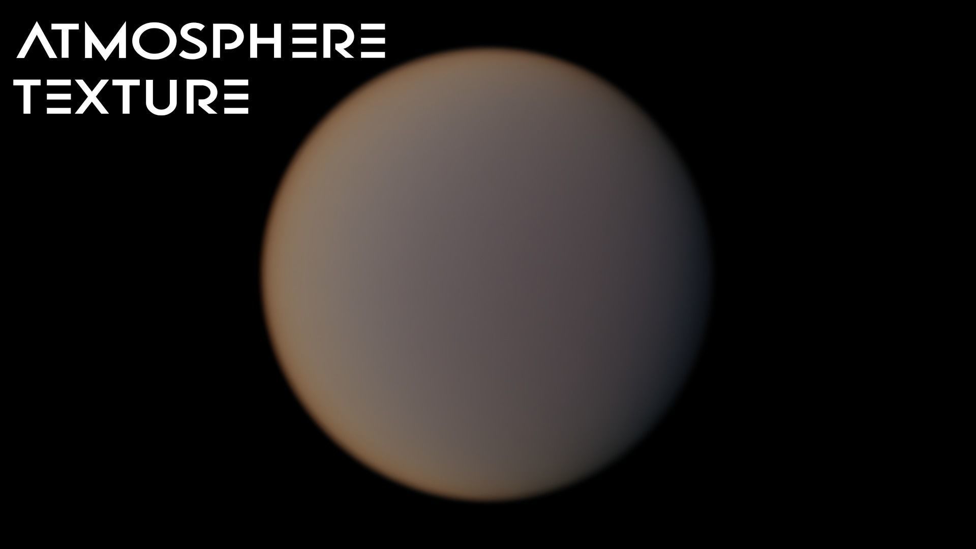 Procedural Desert Planet - Realistic Space Scene 3D Model 3D model_9