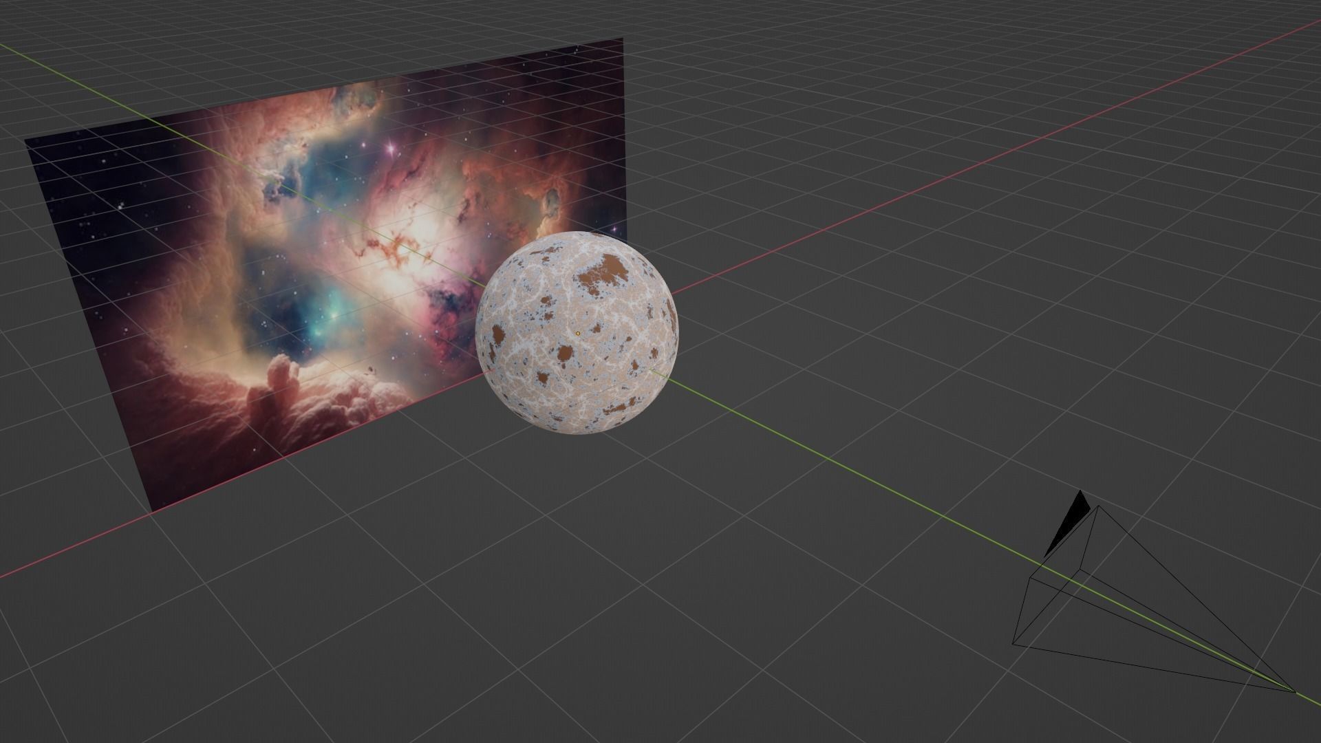 Procedural Desert Planet - Realistic Space Scene 3D Model 3D model_13