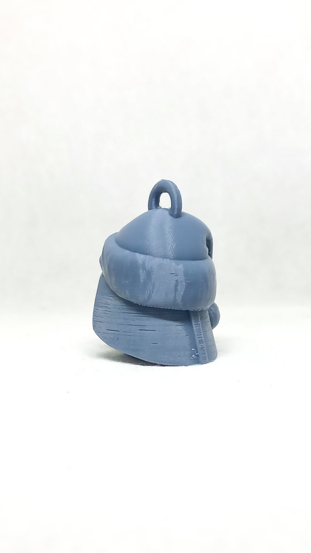 santa Darth vader keychain 3D print model_4