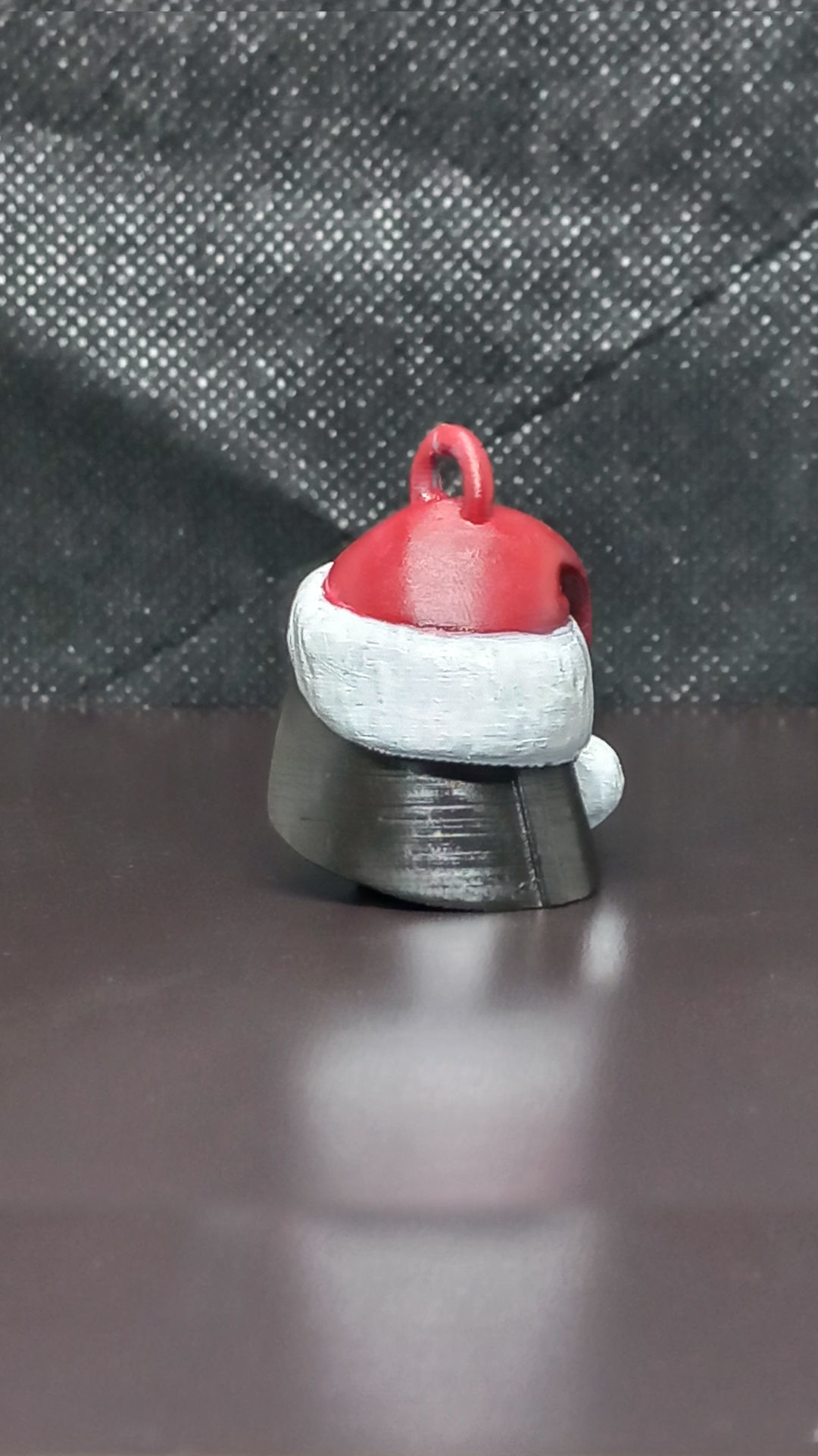 santa Darth vader keychain 3D print model_17