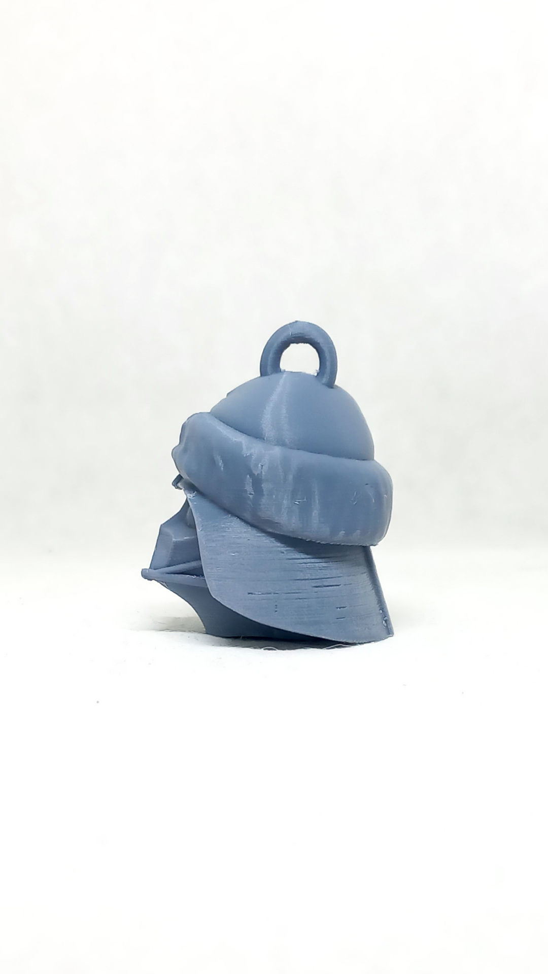 santa Darth vader keychain 3D print model_1