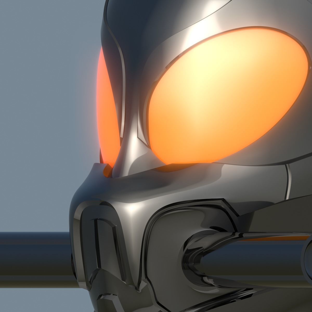 Metal Gear Solid 2 Raiden Scuba Mask for Cosplay 3D print model_9