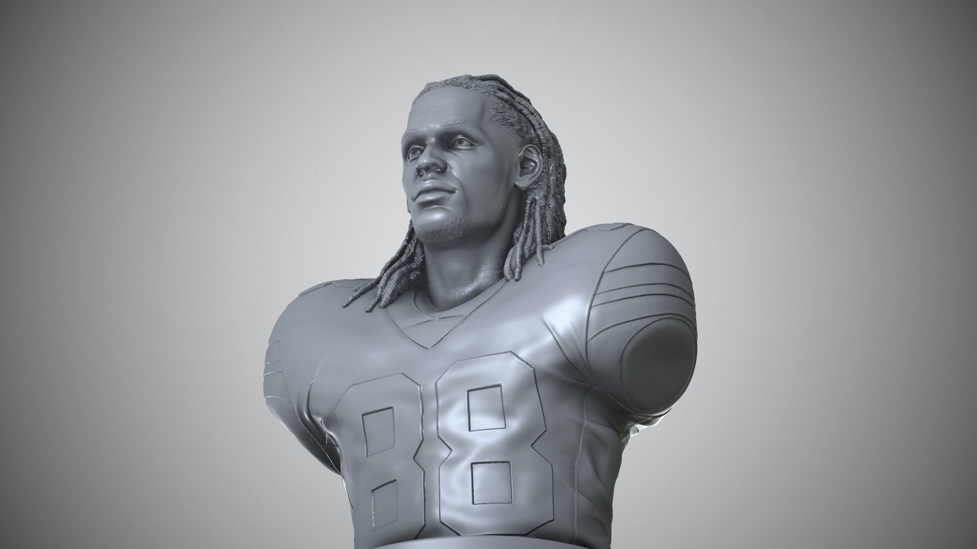 CeeDee Lamb 3D print model_20