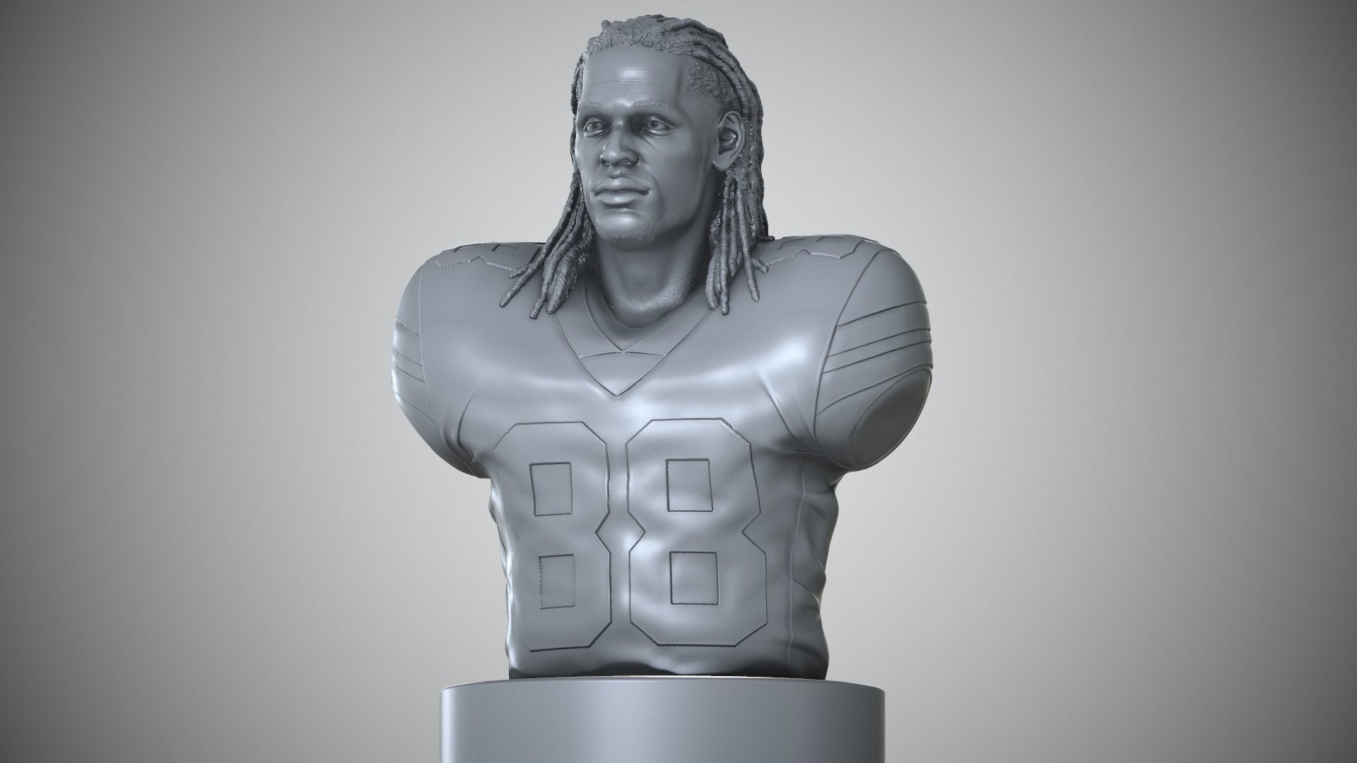 CeeDee Lamb 3D print model_12