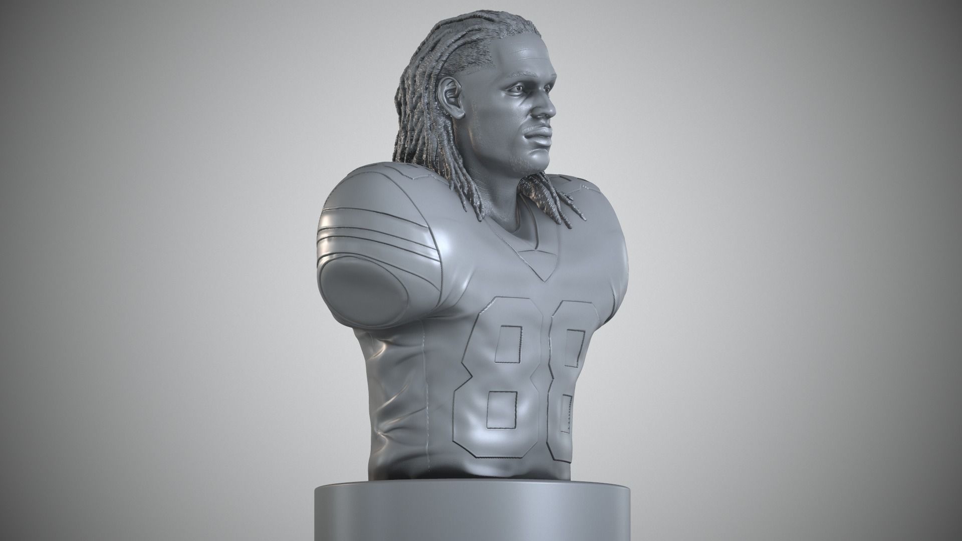 CeeDee Lamb 3D print model_10