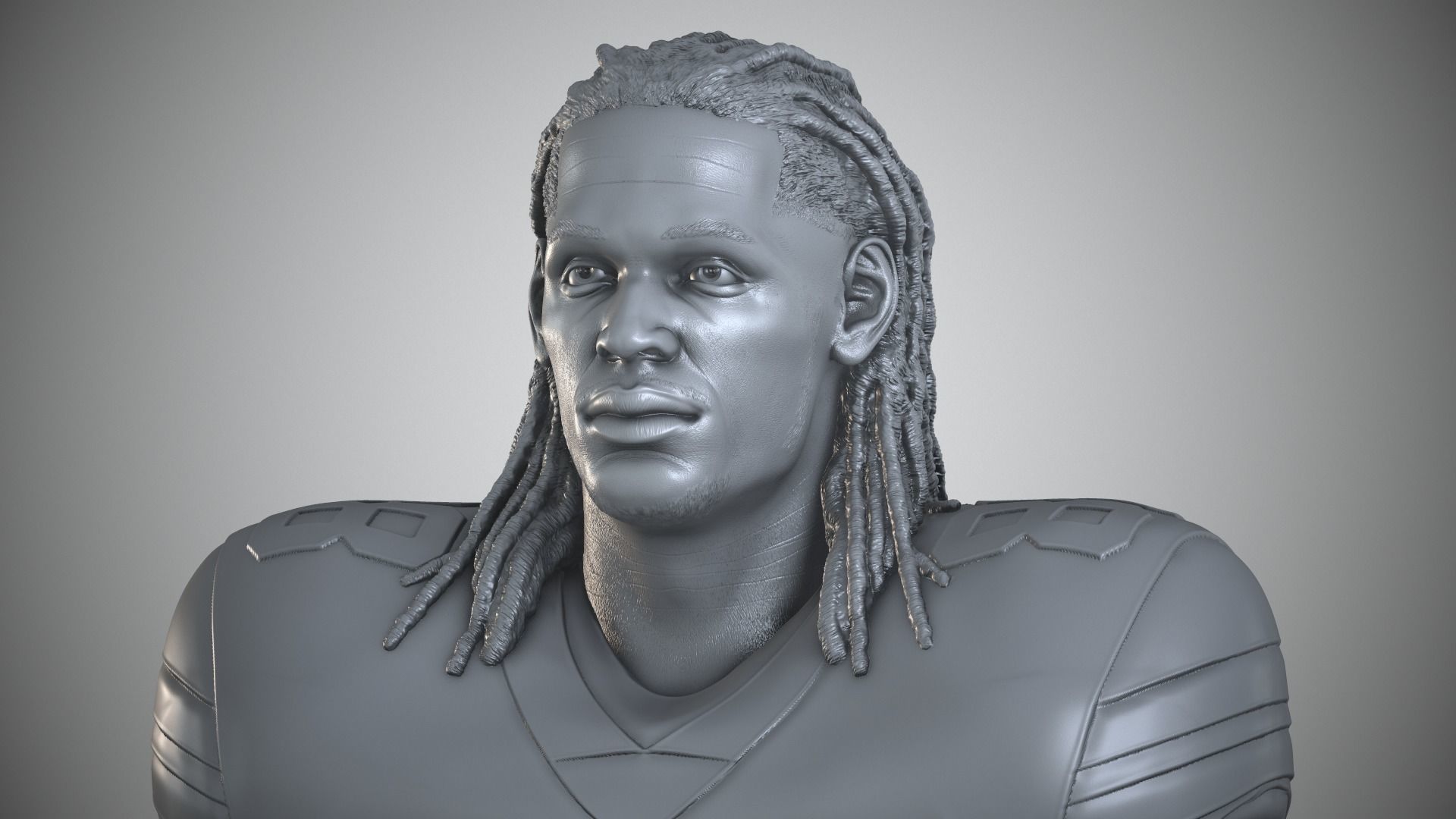 CeeDee Lamb 3D print model_7