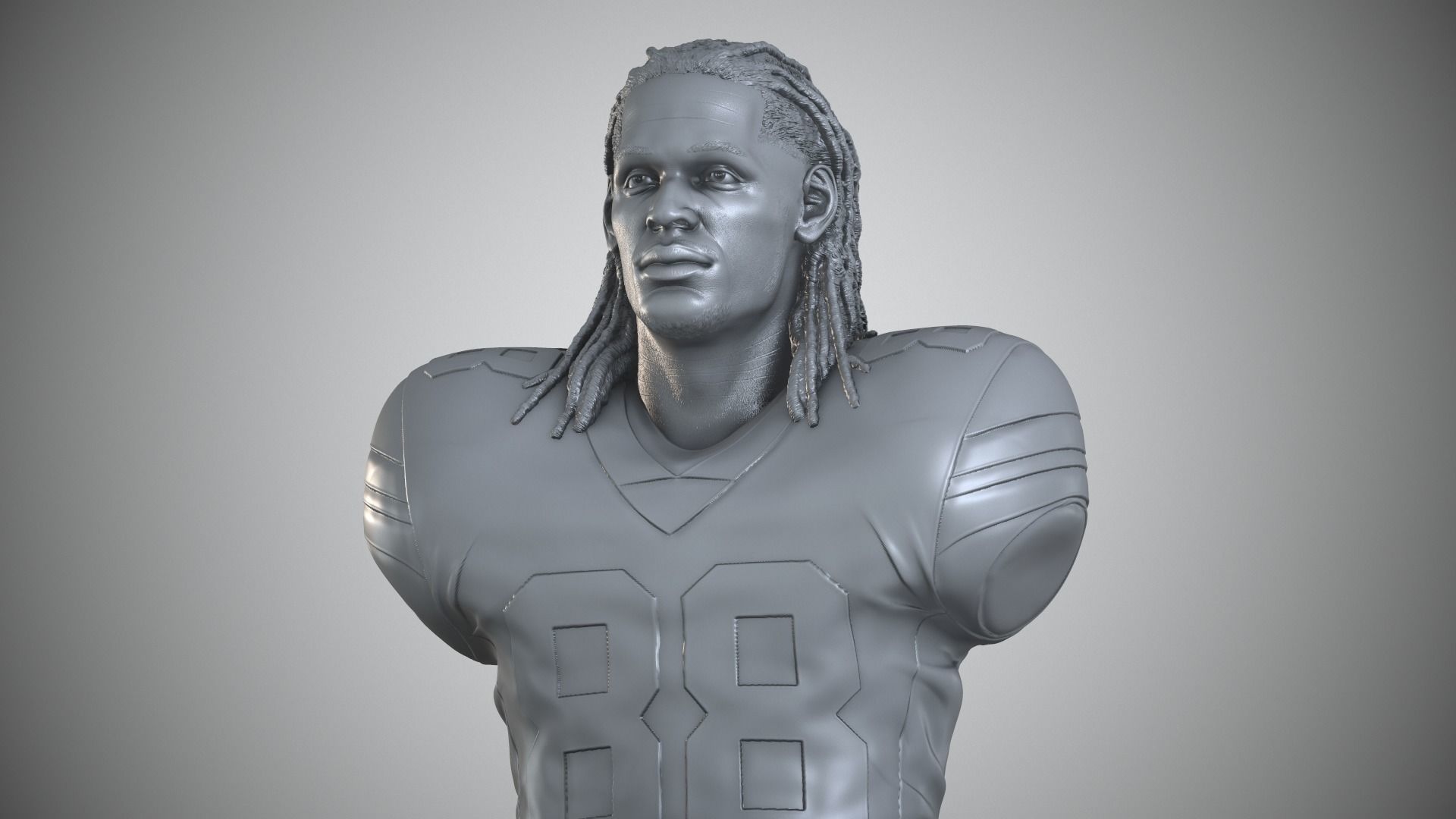 CeeDee Lamb 3D print model_4