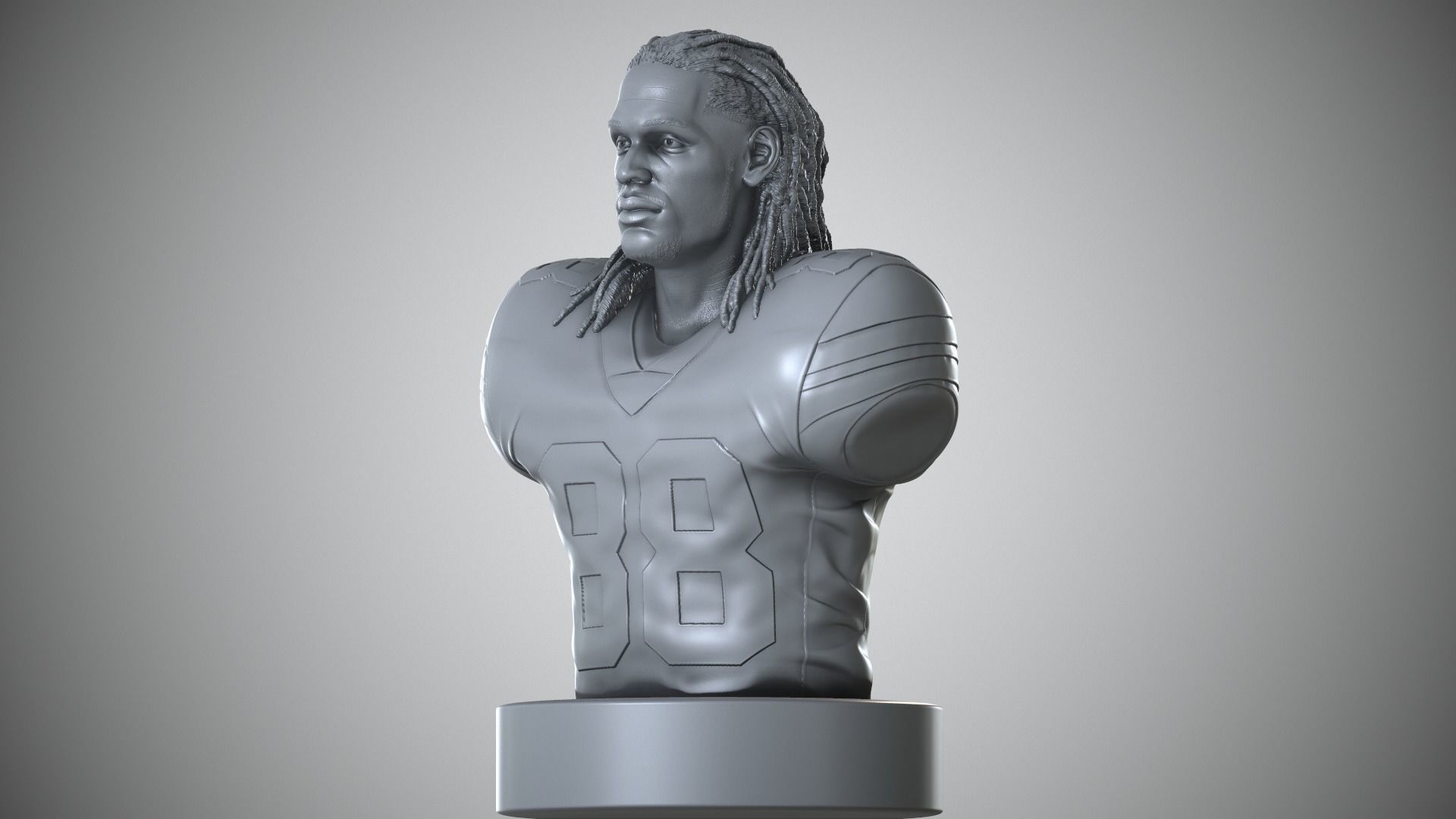 CeeDee Lamb 3D print model_13