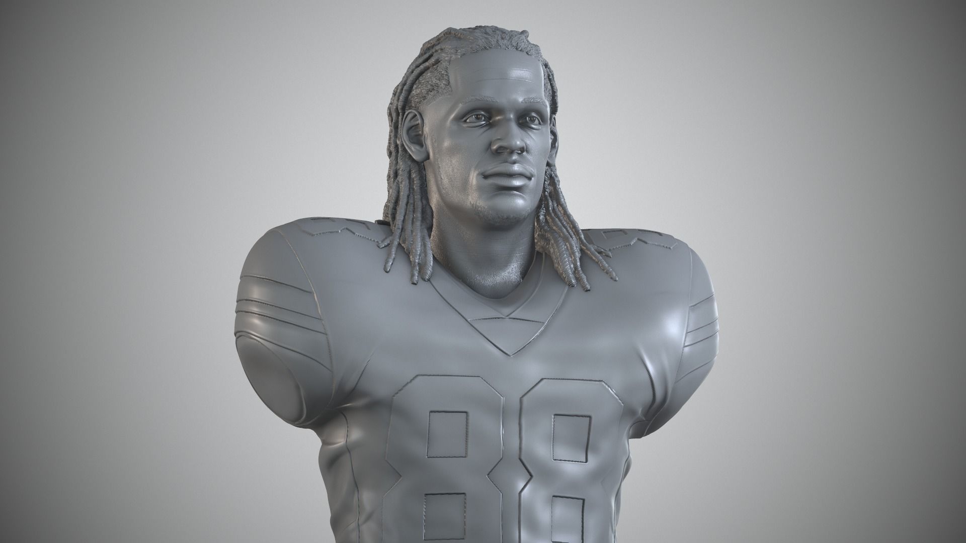 CeeDee Lamb 3D print model_5