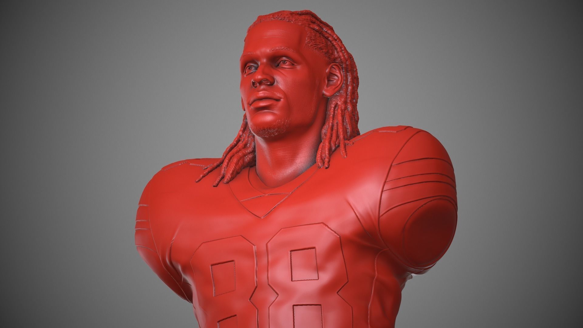 CeeDee Lamb 3D print model_25