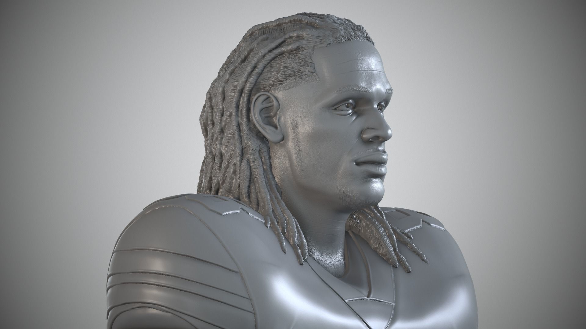 CeeDee Lamb 3D print model_9