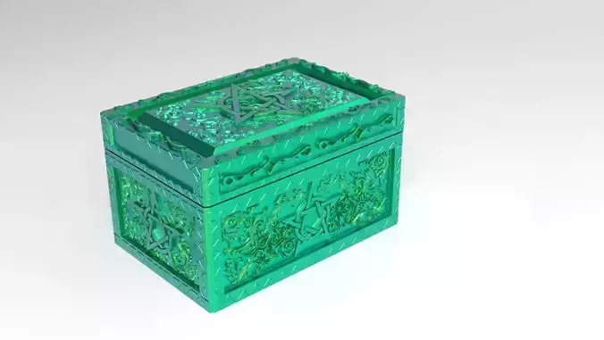 ORNAMENTAL TAROT CARD BOX