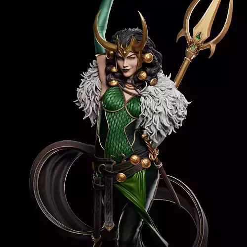 Lady Loki 3D Print