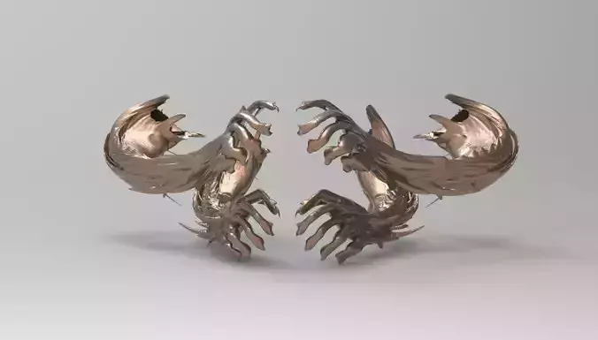 Skeleton Depths crown hand talon