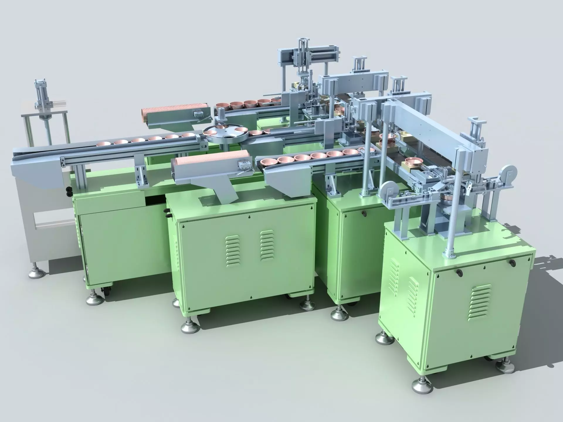 Industrial Equipment 10 - Aluminum Foil Cup Packaging 3D model